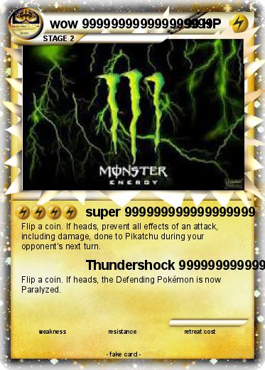 Pokemon wow 999999999999999999