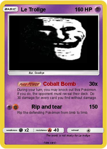 Pokemon Le Trollge