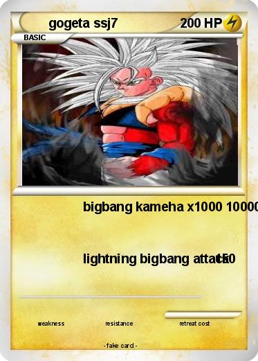 Pokemon gogeta ssj7