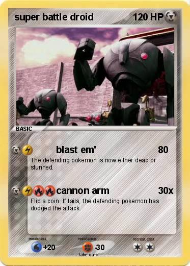 Pokemon super battle droid