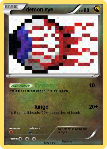 Pokemon demon eye