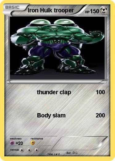 Pokemon Iron Hulk trooper