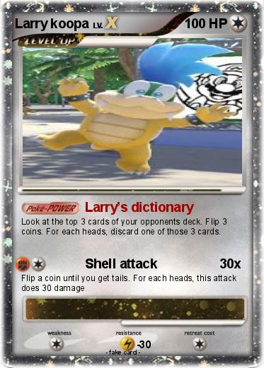 Pokemon Larry koopa