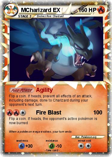 Pokemon MCharizard EX