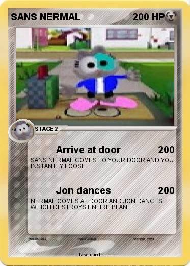 Pokemon SANS NERMAL
