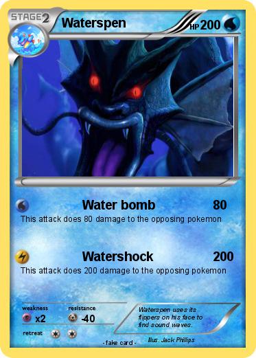 Pokemon Waterspen