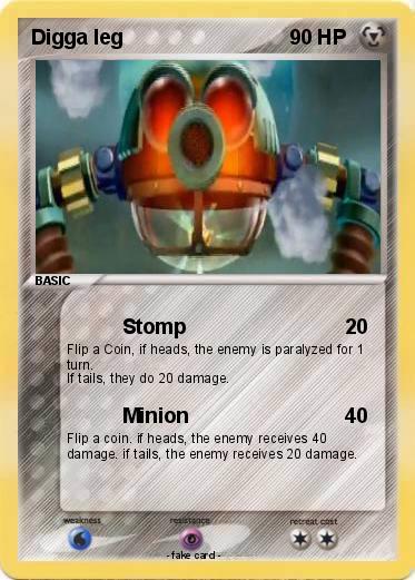 Pokemon Digga leg