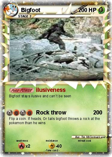 Pokemon Bigfoot