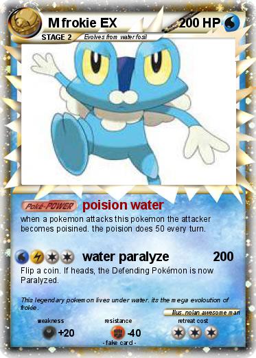Pokemon M frokie EX