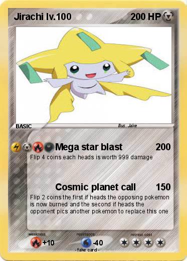Pokemon Jirachi lv.100