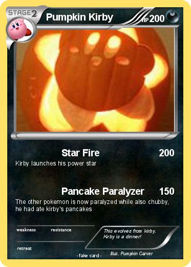 Pokemon Pumpkin Kirby