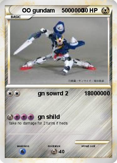 Pokemon OO gundam    5000000