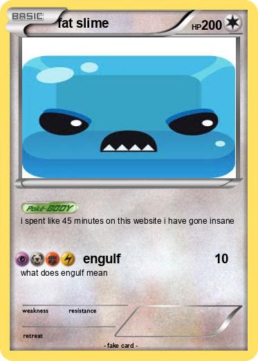 Pokemon fat slime