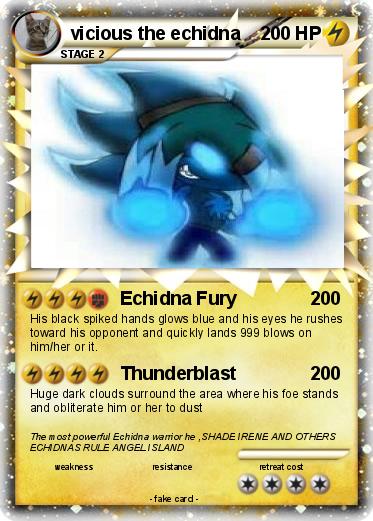 Pokemon vicious the echidna
