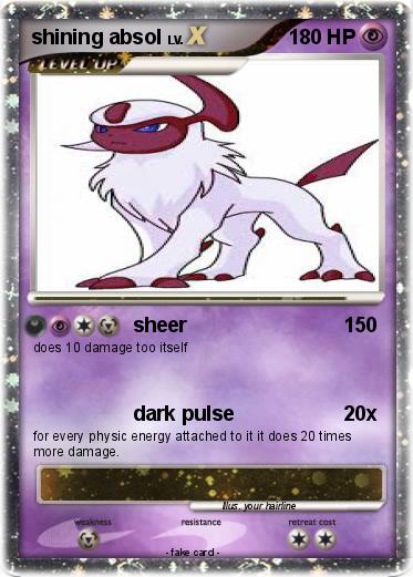 Pokemon shining absol