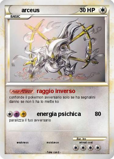 Pokemon arceus