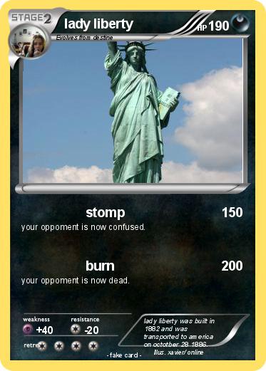 Pokemon lady liberty