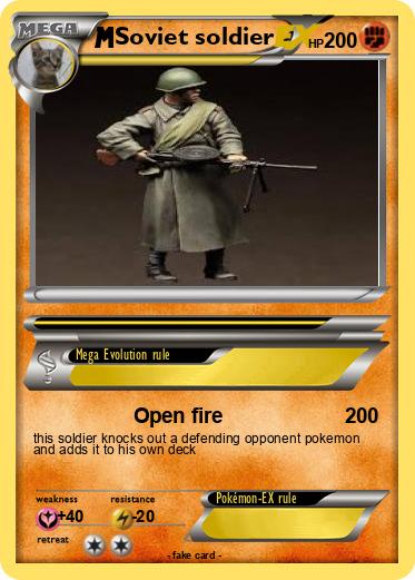 Pokemon Soviet soldier
