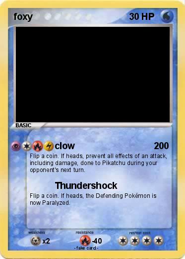 Pokemon foxy