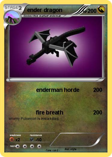Pokemon ender dragon