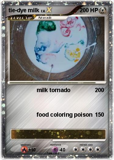 Pokemon tie-dye milk