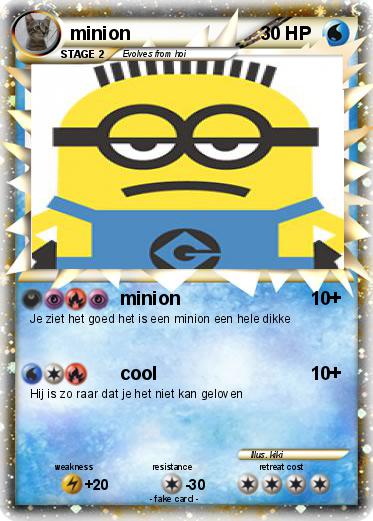 Pokemon minion