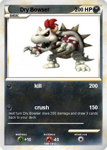 Pokemon Dry Bowser
