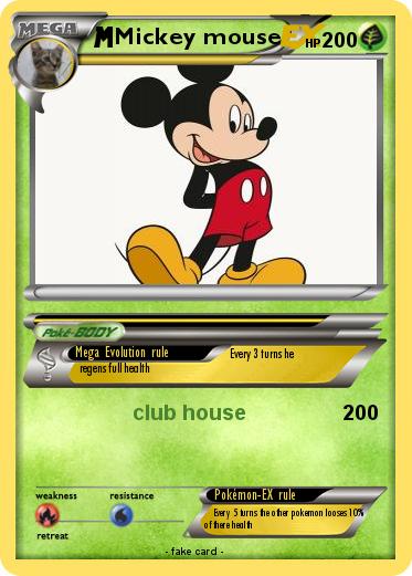 Pokemon Mickey mouse
