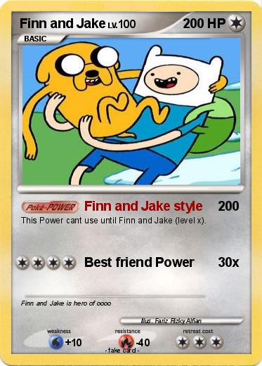 Pokemon Finn and Jake