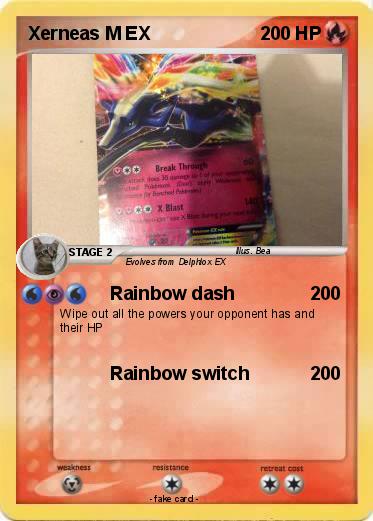 Pokemon Xerneas M EX
