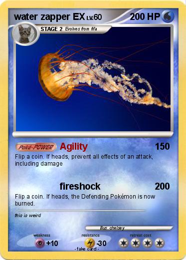 Pokemon water zapper EX
