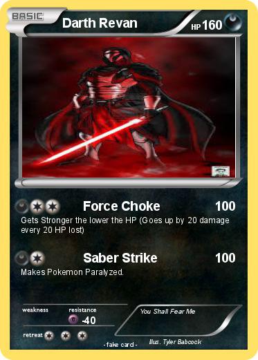Pokemon Darth Revan
