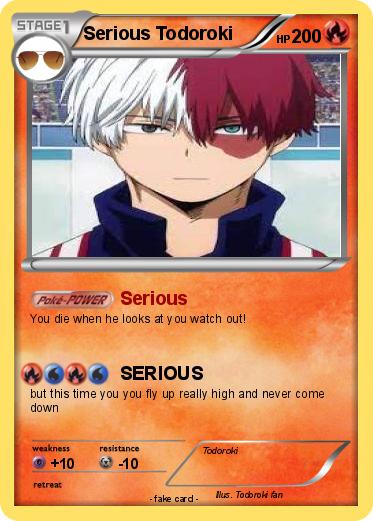 Pokemon Serious Todoroki