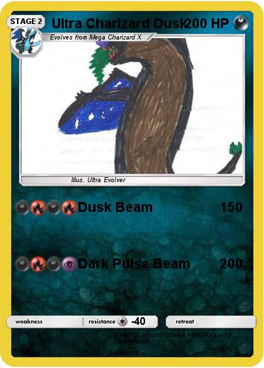 Pokemon Ultra Charizard Dusk