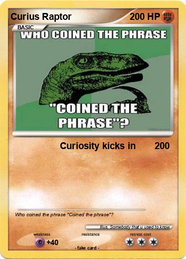 Pokemon Curius Raptor