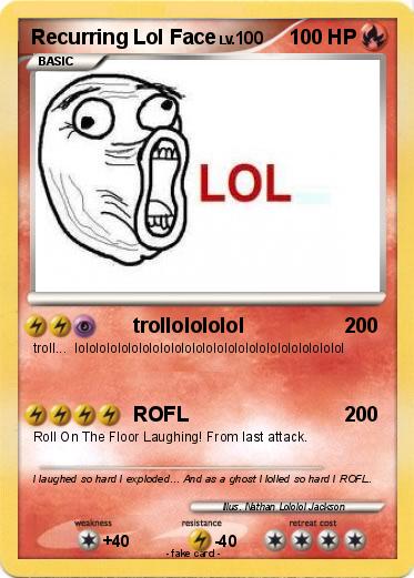 Pokemon Recurring Lol Face