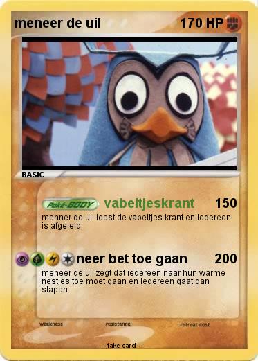 Pokemon meneer de uil