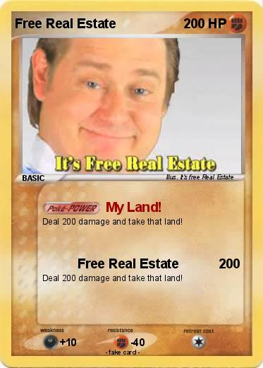 Pokemon Free Real Estate