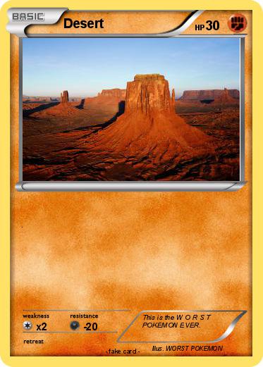 Pokemon Desert