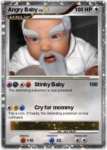Pokemon Angry Baby