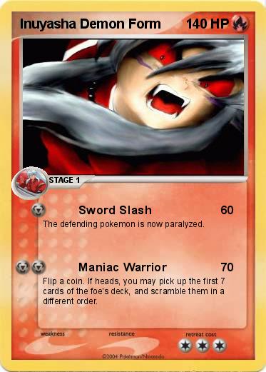 Pokemon Inuyasha Demon Form