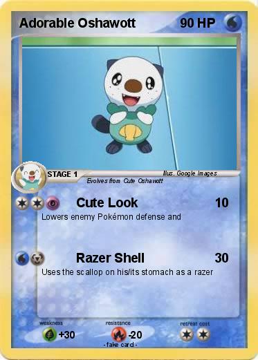 Pokemon Adorable Oshawott