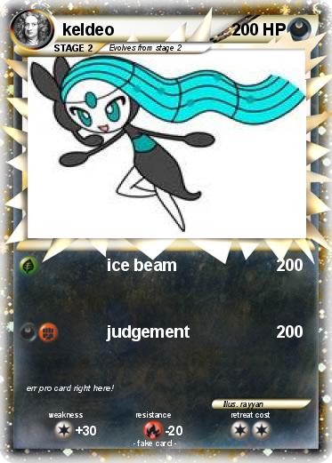 Pokemon keldeo