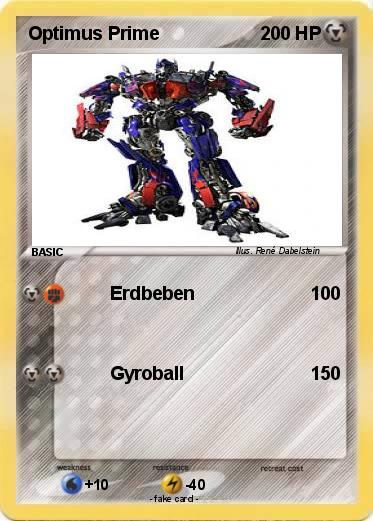 Pokemon Optimus Prime