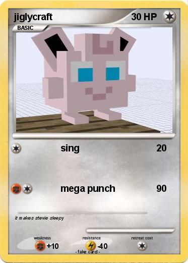 Pokemon jiglycraft