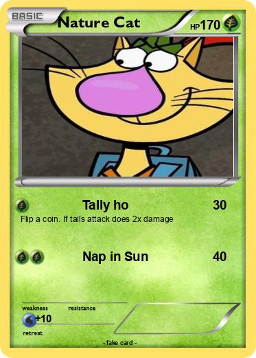 Pokemon Nature Cat