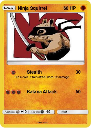 Pokemon Ninja Squirrel