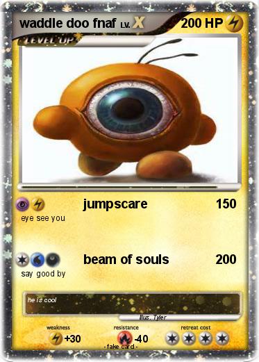 Pokemon waddle doo fnaf