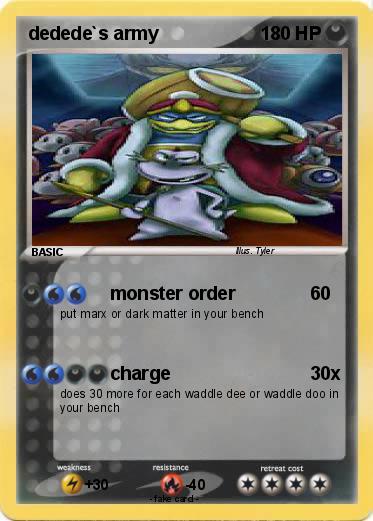 Pokemon dedede`s army