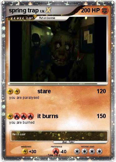 Pokemon spring trap
